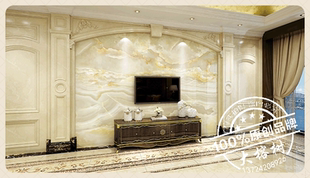 大理石制品罗马柱护背景墙板玉天然材欧美式简约装饰线条厂家直销