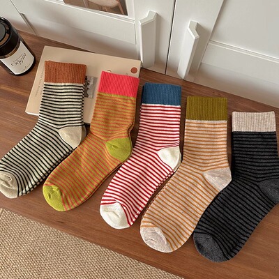 日系网红外穿秋冬长袜