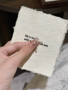 翡月戒指天然危料蓝水翡翠细戒尾戒活口可调节她屿Lumi