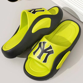 轻便外穿凉拖鞋 男式 拼色运动拖鞋 EVA男士 轻质男生防滑一字拖鞋 夏