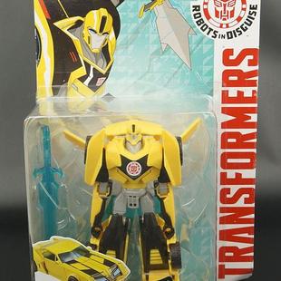创世纪玩具 孩之宝 变形金刚领袖的挑战武士级大黄蜂RID 男孩玩具