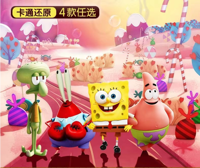 潮昇动漫益智积木派大星儿童玩具