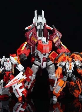 创世纪玩具 变形金刚FPJ组合体冰河领主猛犸龙二坚甲龟MT计算王