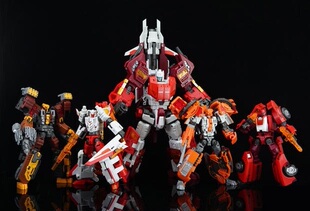 创世纪玩具 变形金刚FPJ组合体冰河领主猛犸剑齿虎坚甲龟MT计算王