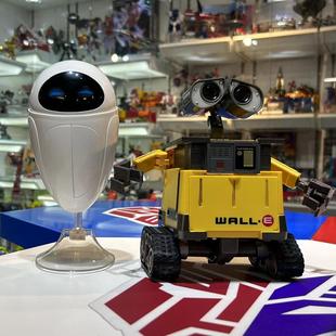 创世纪玩具 机器人总动员瓦力箱子变形机器人伊娃 模型玩具手办