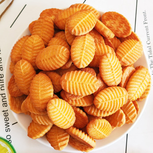 金树叶奶香味儿童小叶子饼干幼儿园加餐糕点休闲童真零食10斤整箱