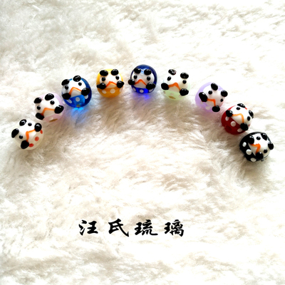 diy日式达摩项链手工饰品琉璃珠