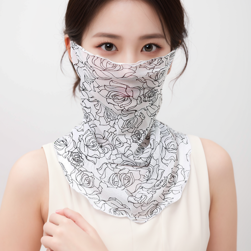 春夏脖套甜美男女生清凉围脖防晒