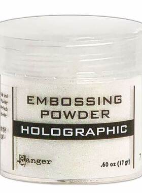 Ranger Embossing浮雕粉凸粉手帐账贺卡DIY立体装饰EPJ透明白色系