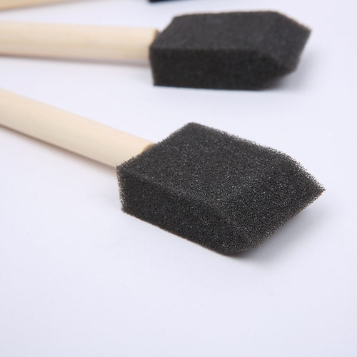 儿童绘画海绵画刷颜料涂鸦工具
