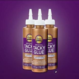 美国金瓶胶水艾琳司Aleene's Tacky glue胶棒手工珠宝布用皮革