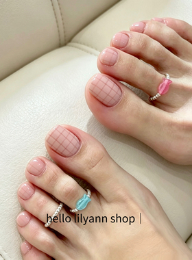 ins好运小鱼925银脚趾戒不硌脚