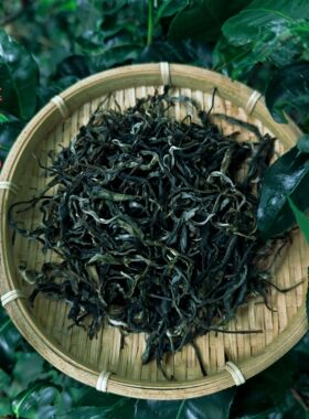 2025年古六茶山之倚邦大黑山核心纯料古树茶野花香普洱晒青散茶