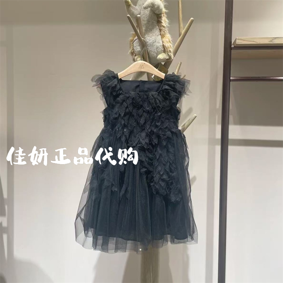 Mitti童装专柜正品25年夏女童高定网纱连衣裙ML43018222