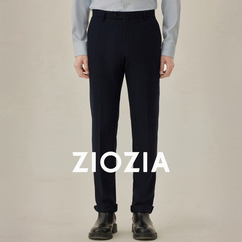 ziozia秋季韩版商务通勤男士西裤