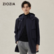 时尚 ZIOZIA男装 秋季 棉感舒弹休闲夹克风衣男ZCTC3351