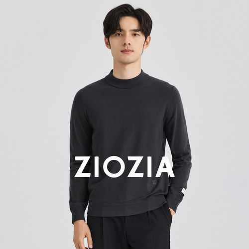 ZIOZIA抗菌圆领针织衫