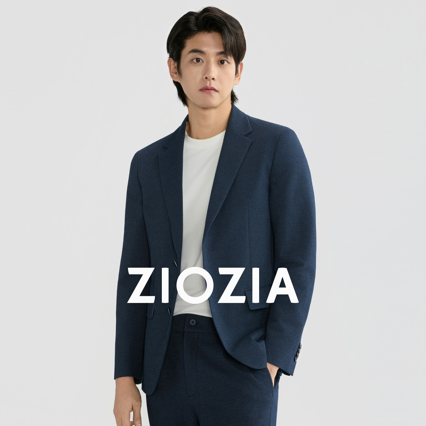 【肌理感】ZIOZIA通勤男装26春针织泡芙格舒弹便携休闲便西服外套
