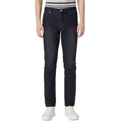 竹节绵舒弹牛仔裤ZIOZIA男裤