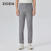商务休闲西裤 春季 ZIOZIA男装 ZSPD1103Z 羊毛混纺