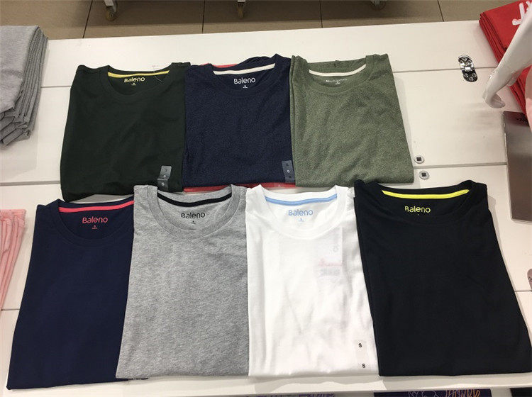班尼路正品男生夏季圆领棉纯色经典百搭短袖T恤88502215 88802215