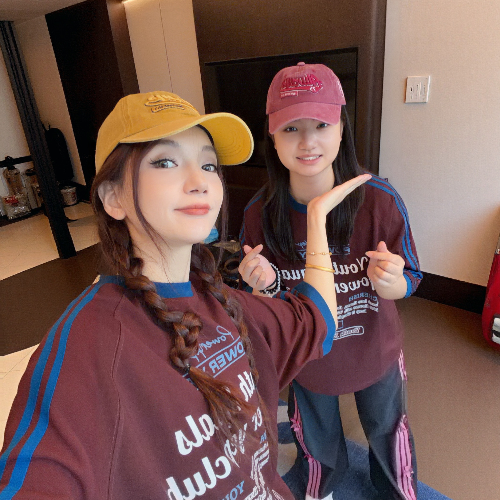 【恩佳专享】水洗做旧棒球帽子女字母刺绣潮牌鸭舌帽户外防晒遮阳