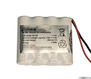 Rechargeable 2.0Ah NiMH Replace 4.8V battery Enekeep