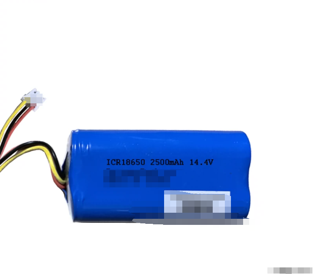 ICR18650 2500mAh 14.4V 3线插头适用于苏宁极物V6扫地机锂电池