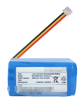 INR18650 MH1-4S1P 3000mAh 14.8v 44.4Wh Rechargeable battery