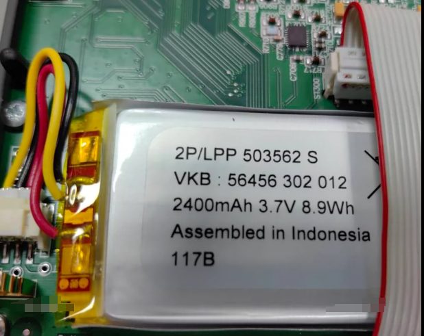 适用于THORLABS PM100D 数字功率计电池 2P/LP503562S 3.7v2400 3C数码配件 18650电池 原图主图