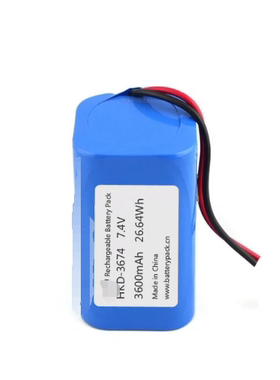 适用于 HKD-3674 7.4v 26.64Wh 3600mAh 可充电电池组