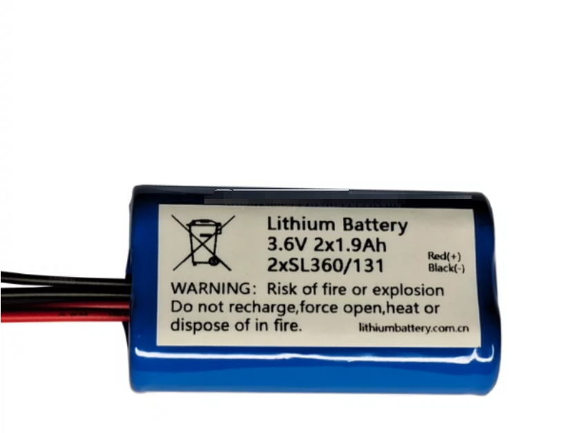 4线插头 Lithium Battery 3.6V 2x1.9Ah 2XSL360/131锂电池-封面