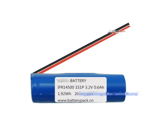IFR14500 1S1P 3.2V 0.6Ah 1.92Wh 适用于部分飞利浦胎压计锂电池