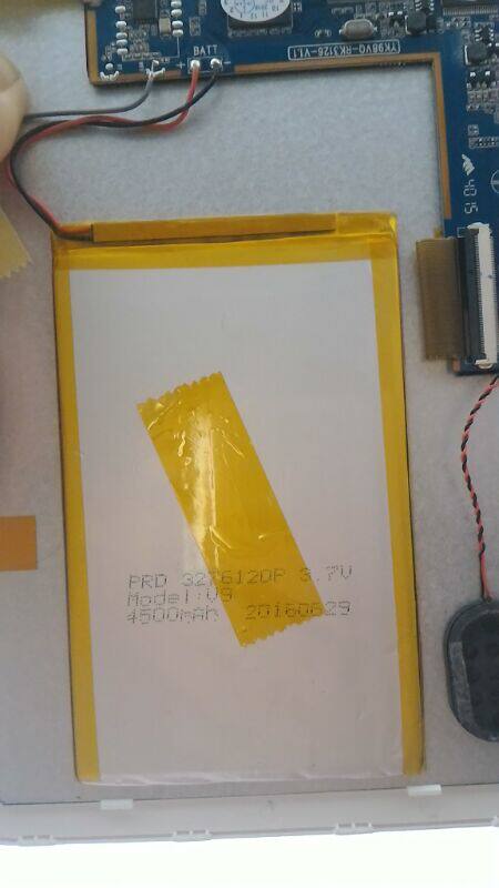 全新 小霸王 R9 聚合物锂电池 3.7V 3276120 4500毫安