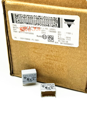 进口VISHAY威世 F1772 100nF 310V～ X2 MKT 100N K F17724102000