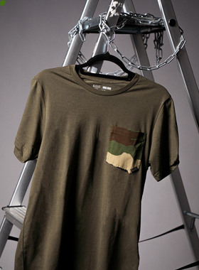 5.11 战术t恤76385 圆领衫军迷印花圆领T恤