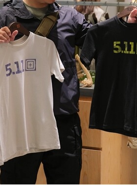 5.11  短袖T恤 69243 WATERCLR CAMO SS TEE 圆领纯棉短袖