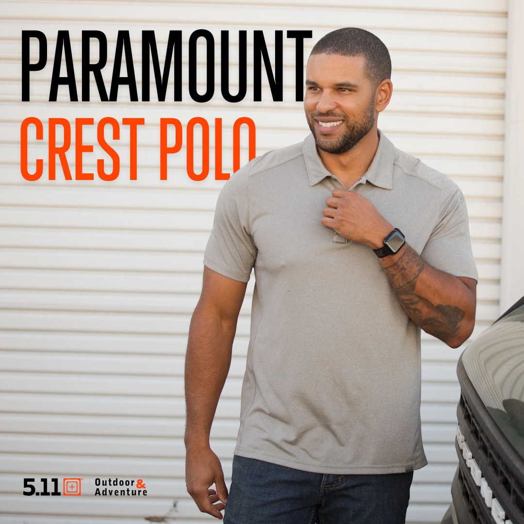 5.11 派拉蒙尖峰版41298短袖翻领衫Paramount Crest Polo衫