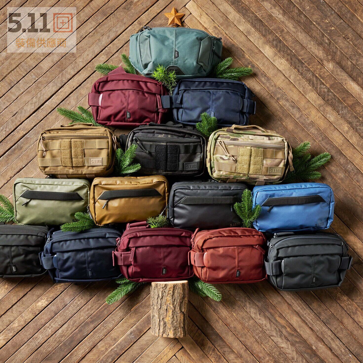 5.11 战术腰包5860130 LVC6 WAIST PACK LVC6 单肩包