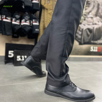 美国5.11商务皮鞋 12469 意大利V底511 Duty Oxford制服休闲鞋