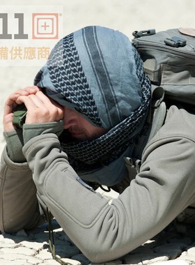 5.11 TAD 阿拉伯方巾Topo Skull Shemagh户外围脖披肩典狱长 围巾