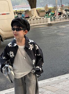 小杰家2026春季新款男童开衫潮