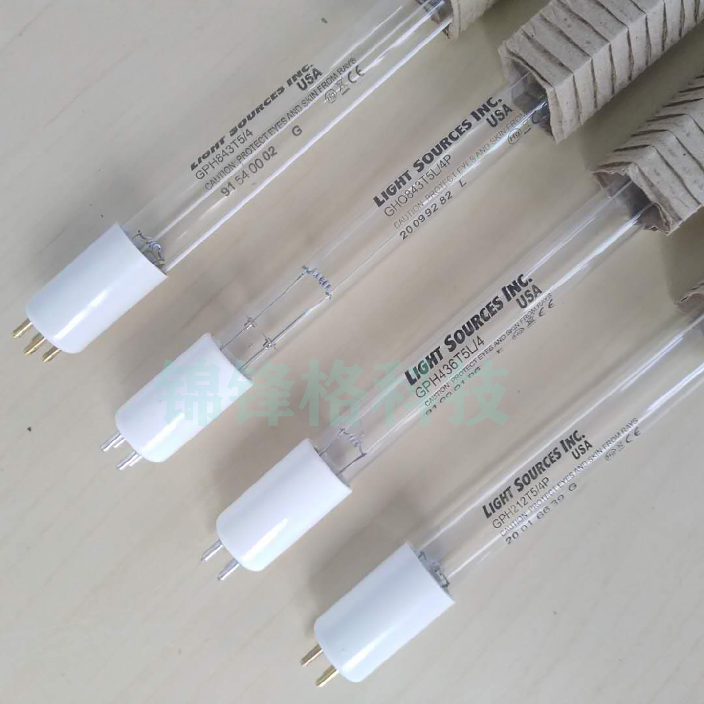 单端四针紫外线灯管UV进口水处理