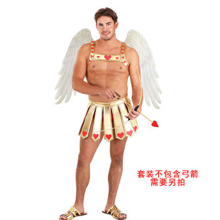 万圣节狂欢节酒吧派对舞台表演演出成人爱神丘比特角色扮演服装