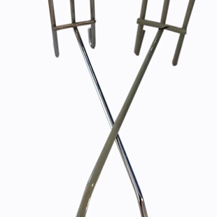 单线双线超市货架附件洞板电镀挂钩置物架服装展示架背板钩带标签