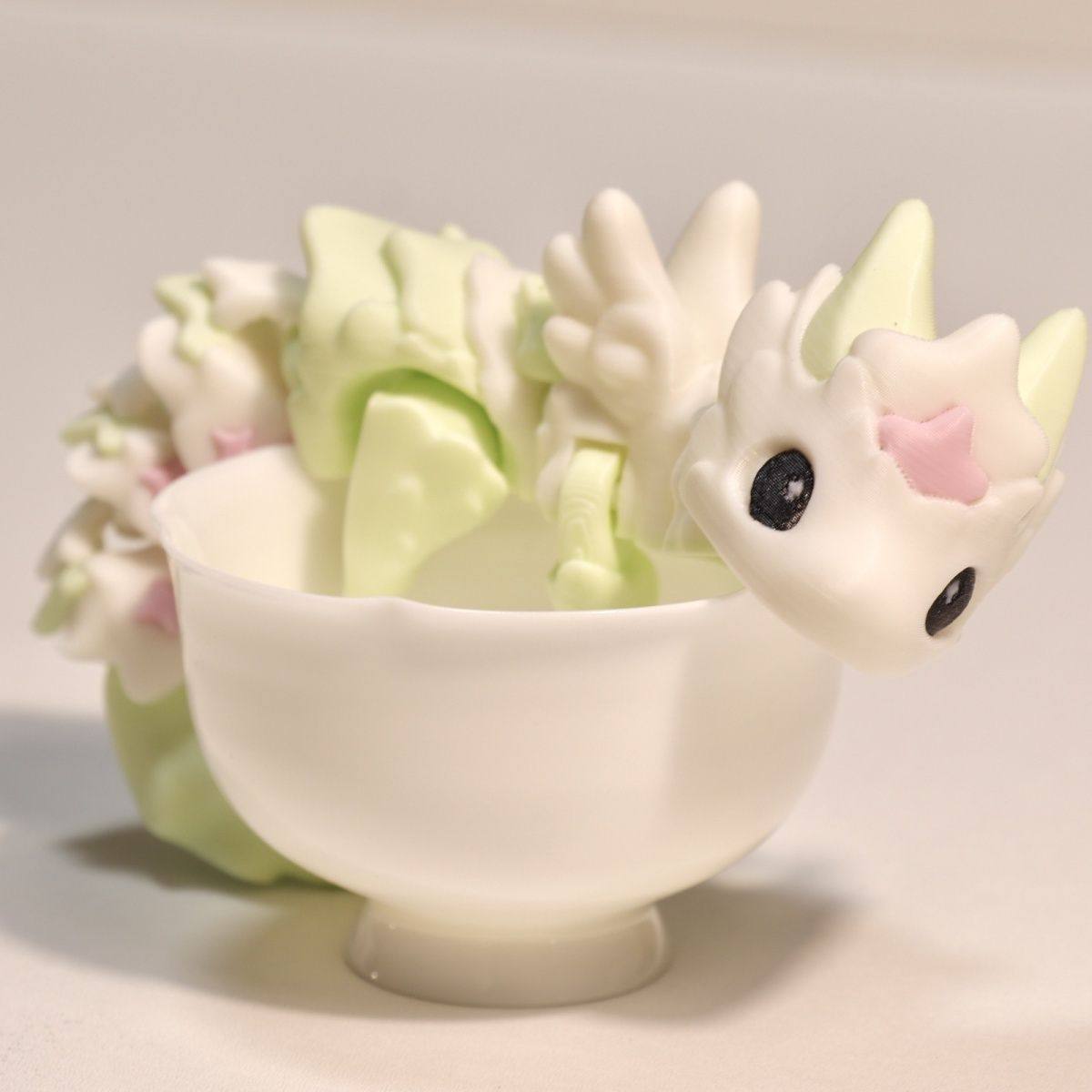 3D打印星星龙宝ins风卡通萌仿真/动物玩偶