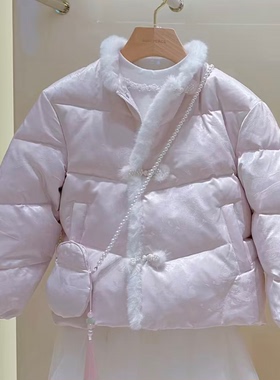 F2ACG1161 mini peace太平鸟童装2026春装新款女童羽绒服 1099