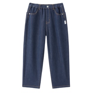 F1HAG1265 mini peace太平鸟童装2026春装新款男童牛仔长裤 369