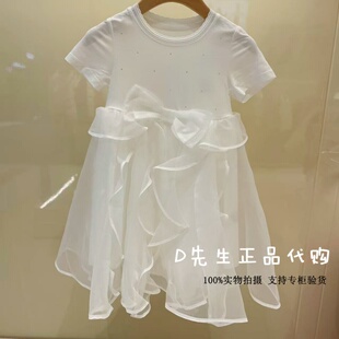 女童休闲连衣裙 F2FAG2167 699 新款 2026夏装 mini peace太平鸟童装