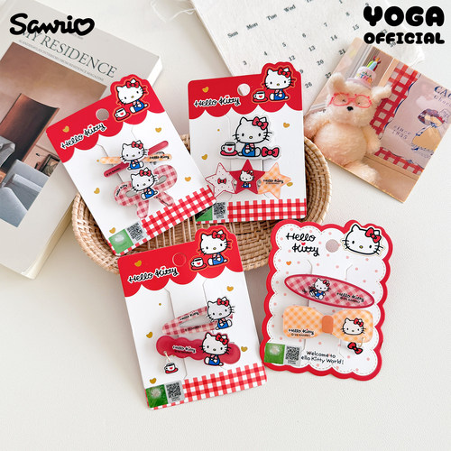 凯蒂猫家族系列红色发夹